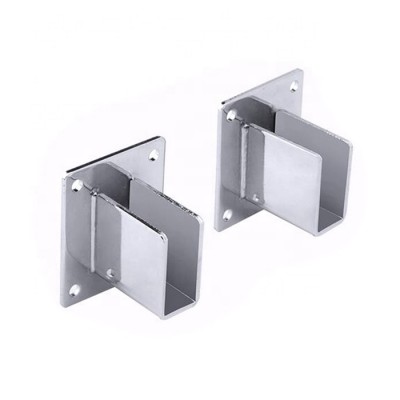 Sheet Metal Fabrication Square Tube Bracket with Clamp