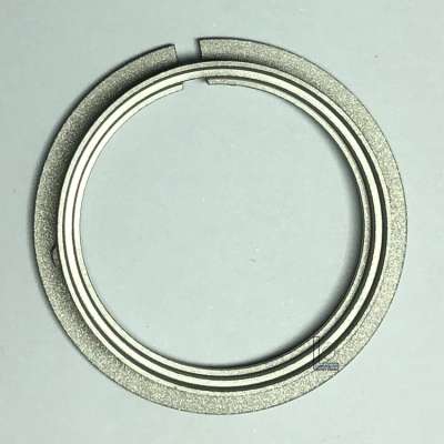 customized sand blasting lathe milling mu metal ferro-nickel isolation magnetic watch ring