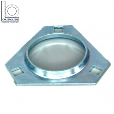 Custom 3 Bolt Triangular Spherical Bearings Holder