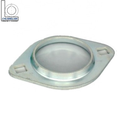 4 Bolt Round Pressed Steel Bearing Mounting Flange