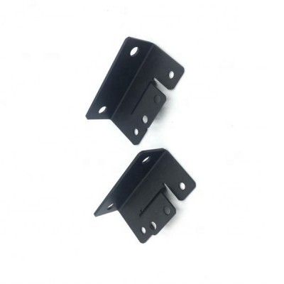 Black Oxidation Precision Bending Laser Cutting Metal Brackets