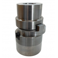 SL type oldham metal C45 steel cross slide coupling